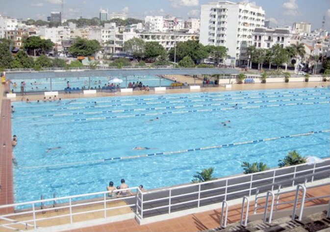 Bể bơi khu chế xuất Tân Thuận Quận 7 