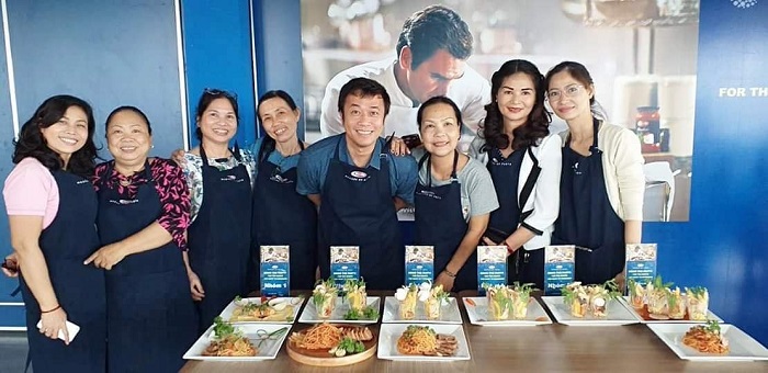 Trường quản lý khách sạn Việt - Úc VAAC - học làm bánh ở tphcm