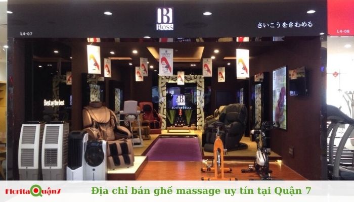 Ghế Massage BOSS - Crescent Mall