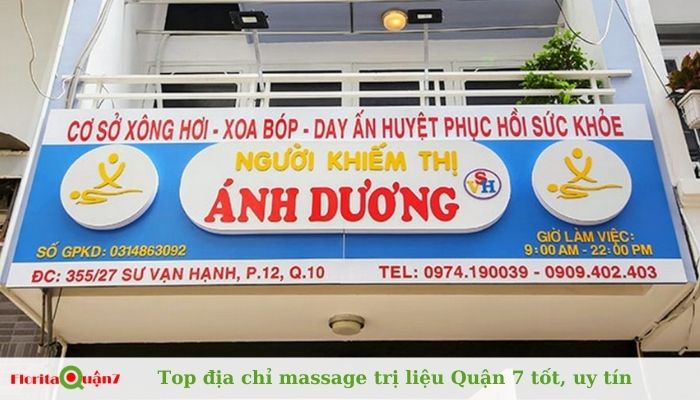 Massage Khiếm Thị Ánh Dương
