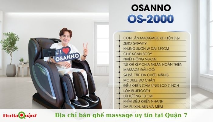 Ghế Massage Osanno - Quận 7