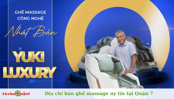 Ghế Massage Yuki Luxury - Quận 7